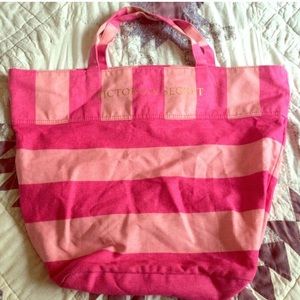 Pink Victoria’s Secret Tote Bag